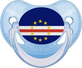 Drapeau Cap-Vert Sucete Physiologique Bleue à paillette