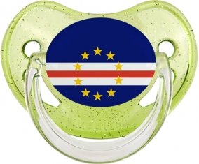 Drapeau Cap-Vert Sucete Physiologique Vert à paillette