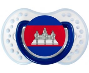 Drapeau Cambodge Sucette LOVI Dynamic Marine-blanc-bleu classique