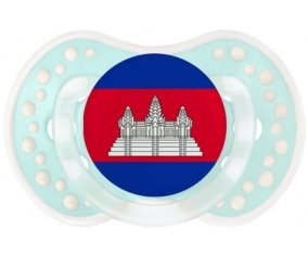 Drapeau Cambodge Sucette LOVI Dynamic Retro-turquoise-lagon classique