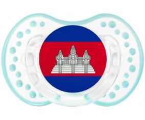 Drapeau Cambodge Sucette LOVI Dynamic Retro-blanc-lagon classique
