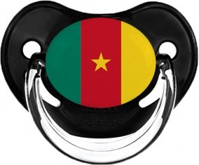 Drapeau Cameroun Sucette Physiologique Noir classique