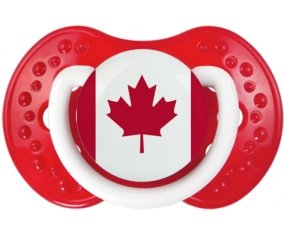 Drapeau Canada Sucete LOVI Dynamic Blanc-rouge classique