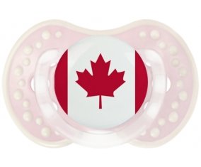 Drapeau Canada Sucete LOVI Dynamic Retro-rose-tendre classique