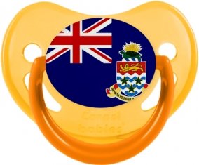 Drapeau Îles Caïmans Sucete Physiologique Jaune phosphorescente