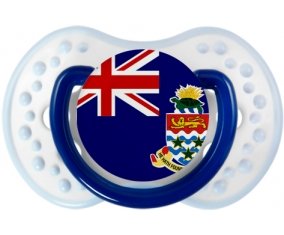Drapeau Îles Caïmans Tétine LOVI Dynamic Marine-blanc-bleu classique