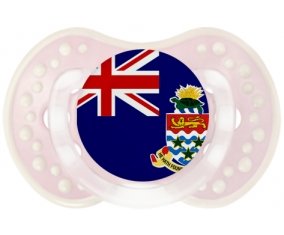 Drapeau Îles Caïmans Tétine LOVI Dynamic Retro-rose-tendre classique