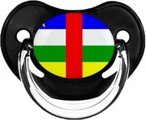 Drapeau République centrafricaine Sucette Physiologique Noir classique