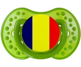 Drapeau Tchad Sucette LOVI Dynamic Vert classique