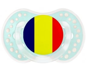 Drapeau Tchad Sucette LOVI Dynamic Retro-turquoise-lagon classique