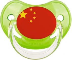 Drapeau Chine Sucete Physiologique Vert classique