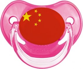 Drapeau Chine Sucete Physiologique Rose classique