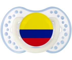 Drapeau Colombie Sucete LOVI Dynamic Blanc-cyan classique