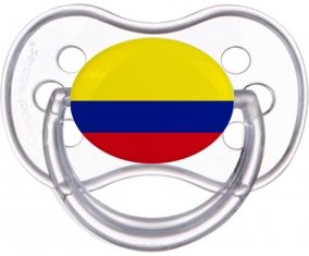 Drapeau Colombie Sucete Anatomique Transparente classique
