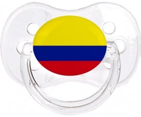 Drapeau Colombie Sucete Cerise Transparent classique
