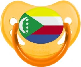 Drapeau Comores Sucete Physiologique Jaune phosphorescente