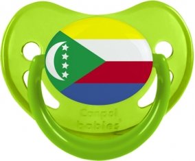 Drapeau Comores Sucete Physiologique Vert phosphorescente