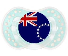 Drapeau les Îles Cook Sucette LOVI Dynamic Retro-turquoise-lagon classique