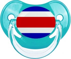 Drapeau Costa Rica : Sucette Physiologique personnalisée