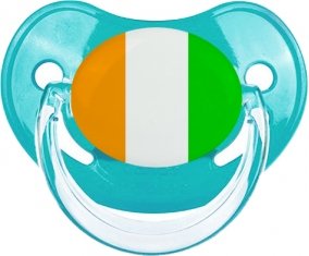 Drapeau Côte d'Ivoire : Tétine Physiologique personnalisée