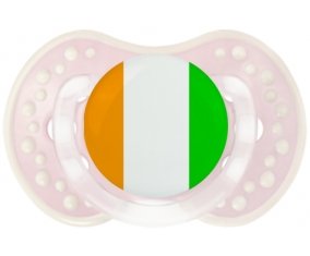 Drapeau Côte d'Ivoire Sucete LOVI Dynamic Retro-rose-tendre classique