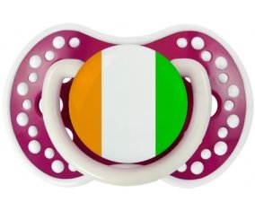 Drapeau Côte d'Ivoire Sucete LOVI Dynamic Fuchsia phosphorescente