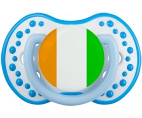 Drapeau Côte d'Ivoire Sucete LOVI Dynamic Blanc-bleu phosphorescente