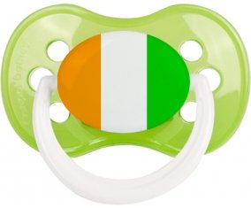 Drapeau Côte d'Ivoire Sucete Anatomique Vert classique