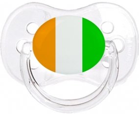 Drapeau Côte d'Ivoire Sucete Cerise Transparent classique