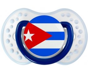 Drapeau Cuba Sucette LOVI Dynamic Marine-blanc-bleu classique