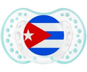 Drapeau Cuba Sucette LOVI Dynamic Retro-blanc-lagon classique