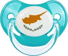Drapeau Chypre : Tétine Physiologique personnalisée