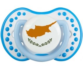 Drapeau Chypre Sucete LOVI Dynamic Blanc-bleu phosphorescente