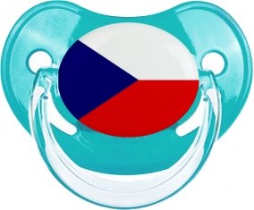 Drapeau République Tchèque : Sucette Physiologique personnalisée