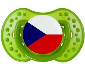 Drapeau République Tchèque : Tétine LOVI Dynamic personnalisée