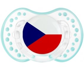 Drapeau République Tchèque Tétine LOVI Dynamic Retro-blanc-lagon classique