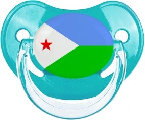 Drapeau Djibouti Tétine Physiologique Bleue classique