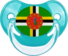 Drapeau Dominique : Sucette Physiologique personnalisée