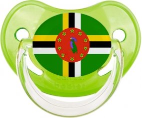Drapeau Dominique Sucete Physiologique Vert classique
