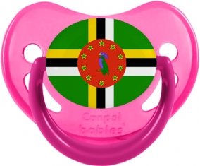 Drapeau Dominique Sucete Physiologique Rose phosphorescente