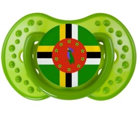 Drapeau Dominique Tétine LOVI Dynamic Vert classique