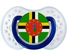 Drapeau Dominique Tétine LOVI Dynamic Marine-blanc-bleu classique