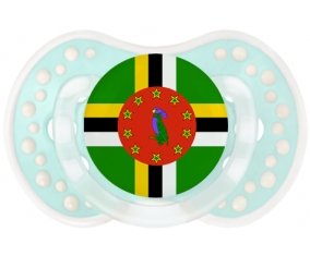 Drapeau Dominique Tétine LOVI Dynamic Retro-turquoise-lagon classique