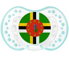 Drapeau Dominique Tétine LOVI Dynamic Retro-blanc-lagon classique