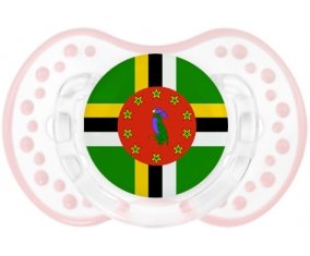 Drapeau Dominique Tétine LOVI Dynamic Retro-blanc-rose-tendre classique