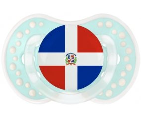 Drapeau République Dominicaine Sucette LOVI Dynamic Retro-turquoise-lagon classique