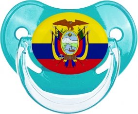 Drapeau Equateur : Sucette Physiologique personnalisée