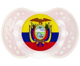 Drapeau Equateur Sucette LOVI Dynamic Retro-rose-tendre classique