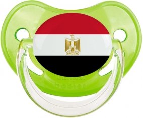 Drapeau Egypte Tétine Physiologique Vert classique