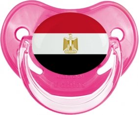 Drapeau Egypte Tétine Physiologique Rose classique